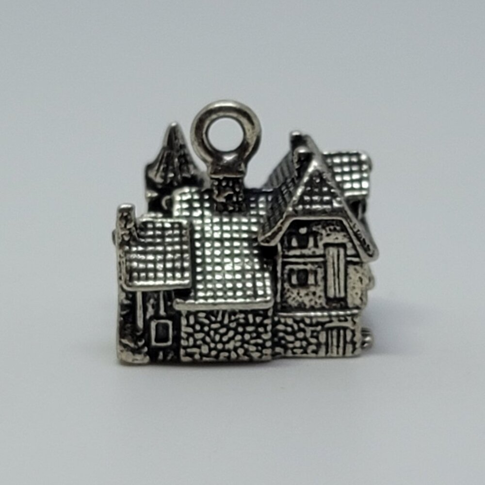 North Pole Series "Santa's Workshop" Sterling Charm - Picture 3 of 7